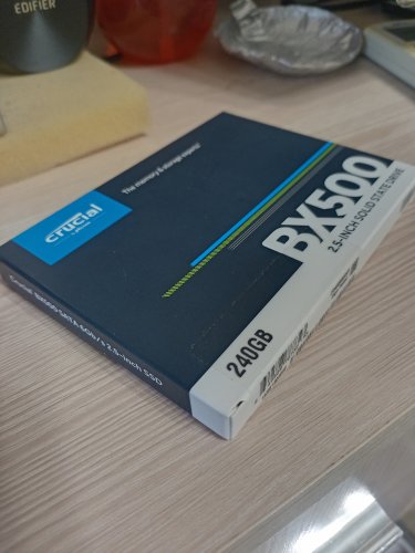 Фото SSD накопичувач Crucial BX500 240 GB (CT240BX500SSD1) від користувача Григорій Піртахія