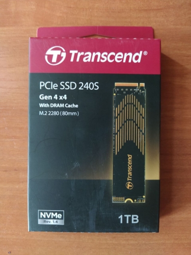 Фото SSD накопичувач Transcend 240S 1 TB (TS1TMTE240S) від користувача Isolar