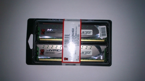 Фото Пам'ять для настільних комп'ютерів HyperX 8 GB (2x4GB) DDR3 1600 MHz (KHX1600C9D3X2K2/8GX) від користувача ScorpionRRR