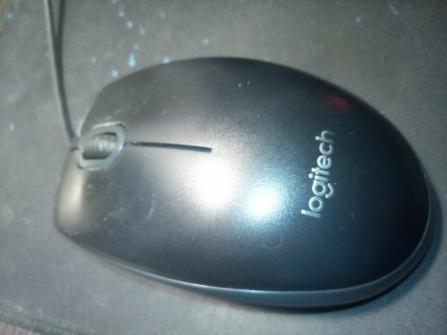 Фото Миша Logitech B100 Optical Mouse Black (910-003357) від користувача Лабіринт Знання