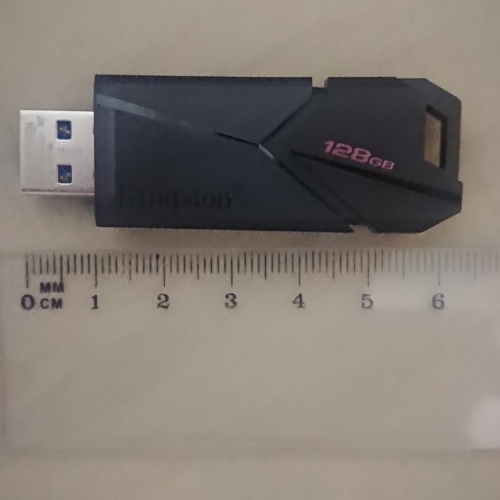 Фото Флешка Kingston 128 GB DataTraveler Exodia Onyx USB 3.2 Gen 1 Black (DTXON/128GB) від користувача Pierrot