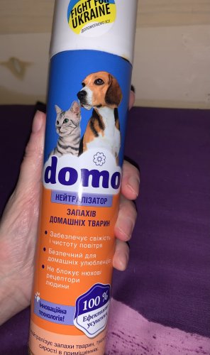 Фото освіжувачі повітря Domo Освіжувач повітря  Нейтралізатор запахів домашніх тварин 300 мл (XD 10055) (4820024945424) від користувача Sofiya83
