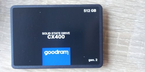 Фото SSD накопичувач GOODRAM CX400 Gen.2 512 GB (SSDPR-CX400-512-G2) від користувача XOI