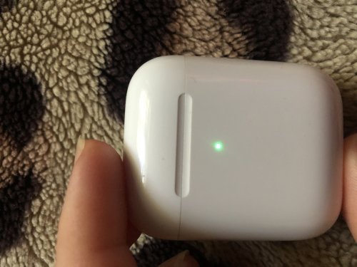 Фото Навушники TWS Apple AirPods with Wireless Charging Case (MRXJ2) від користувача Iryna