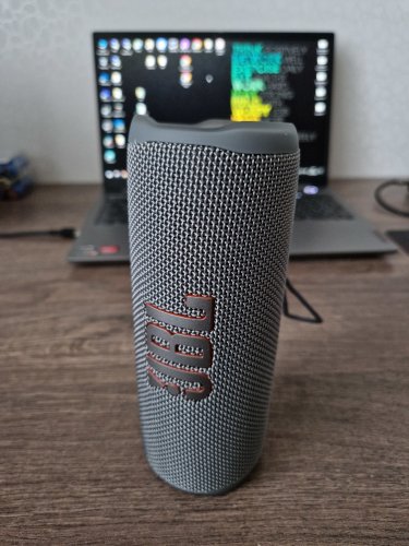 Фото портативна колонка JBL Flip 6 Grey (JBLFLIP6GREY) від користувача Alexander