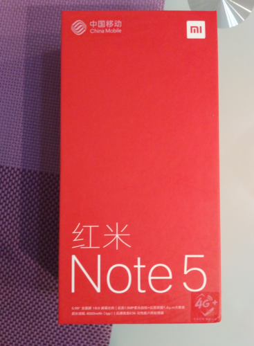 Фото Смартфон Xiaomi Redmi Note 5 4/64GB Black від користувача Baratheon