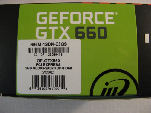 Фото Відеокарта INNO3D GeForce GTX660 2 GB (N66M-1SDN-E5GS) від користувача rapid99
