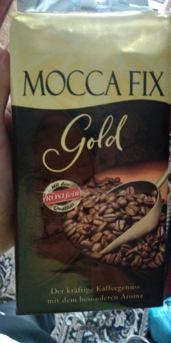 Фото Мелена кава Rostfein Mocca Fix gold молотый 500 г від користувача Максим Яблонський
