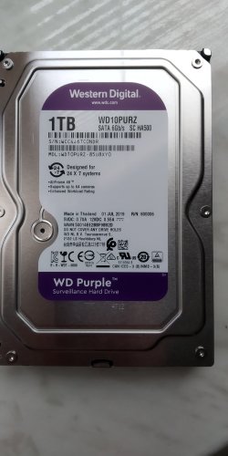 Фото Жорсткий диск WD Purple (WD10PURZ) від користувача XOI