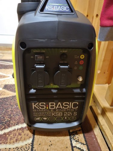 Фото Інверторний бензиновий генератор K&S BASIC KSB 22i S від користувача Max Kolbaskin
