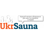 Логотип інтернет-магазина UkrSauna - все для саун