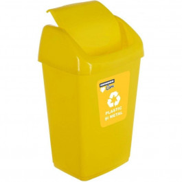 HEINNER Відро для сміття  35 л жовте (HR-AL-35G) (5949088592487)