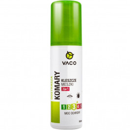 VACO Аерозоль  3 в 1 від комарів, кліщів і мошок 100мл (DV00034UA)