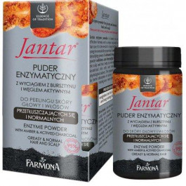 Farmona Пудра фемментна  Jantar з Бурштином і Активним вугіллям для жирного волосся 30 г (5900117974353)