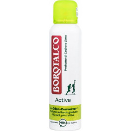 Borotalco Антиперспірант  Active Profumo di Cedro e Lime Odor-Converter проти запаху поту Цитрус та лайм 150 м