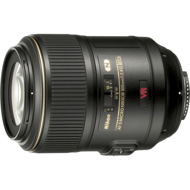 Nikon AF-S VR Micro-Nikkor 105mm f/2,8G IF-ED (JAA630DB) - зображення 1