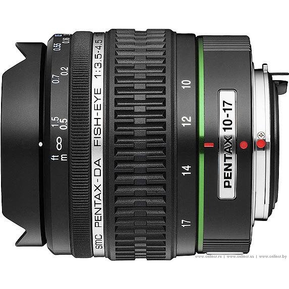 Pentax smc DA 10-17mm / 3,5-4,5 ED (IF) Fisheye zoom - зображення 1