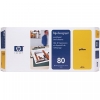 HP 80 Yellow (C4823A) - зображення 1