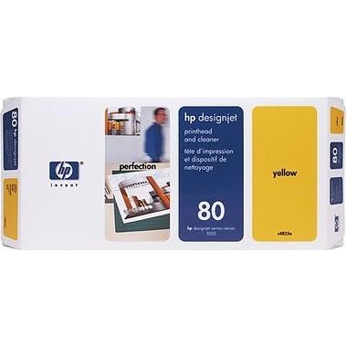 HP 80 Yellow (C4823A) - зображення 1