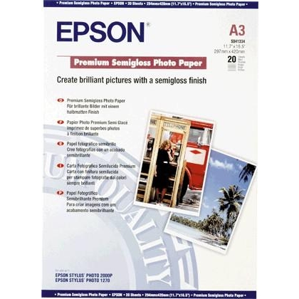 Epson Premium Semigloss Photo Paper (C13S041334) - зображення 1