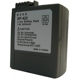  Аккумулятор типа Canon BP-422