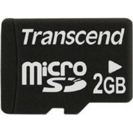 Transcend 2 GB microSD without adapter TS2GUSDC