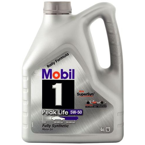 Mobil 1 Peak Life 5W-50 4 л - зображення 1