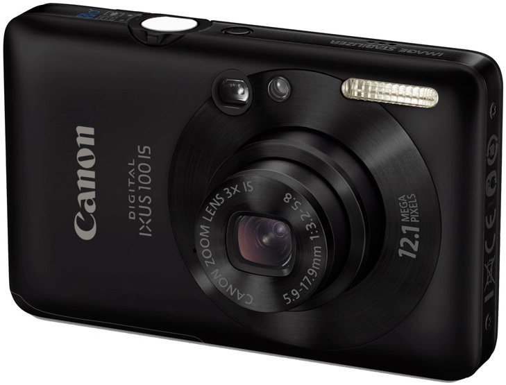 Canon Digital IXUS 100 IS Black - зображення 1