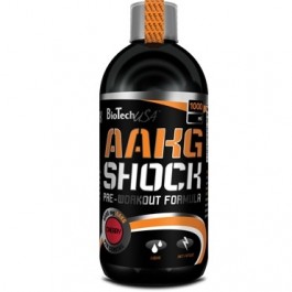 BiotechUSA AAKG Shock 1000 ml /40 servings/ Cherry