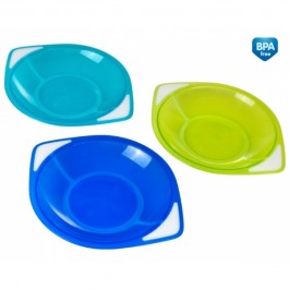 Canpol babies Набор пластиковых тарелок 3 шт (31/401)