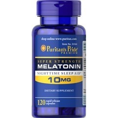 Puritan's Pride Melatonin 10 mg 120 caps