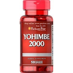 Puritan's Pride Yohimbe 2000 mg 50 caps