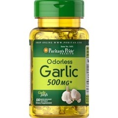Puritan's Pride Odorless Garlic 500 mg 100 caps