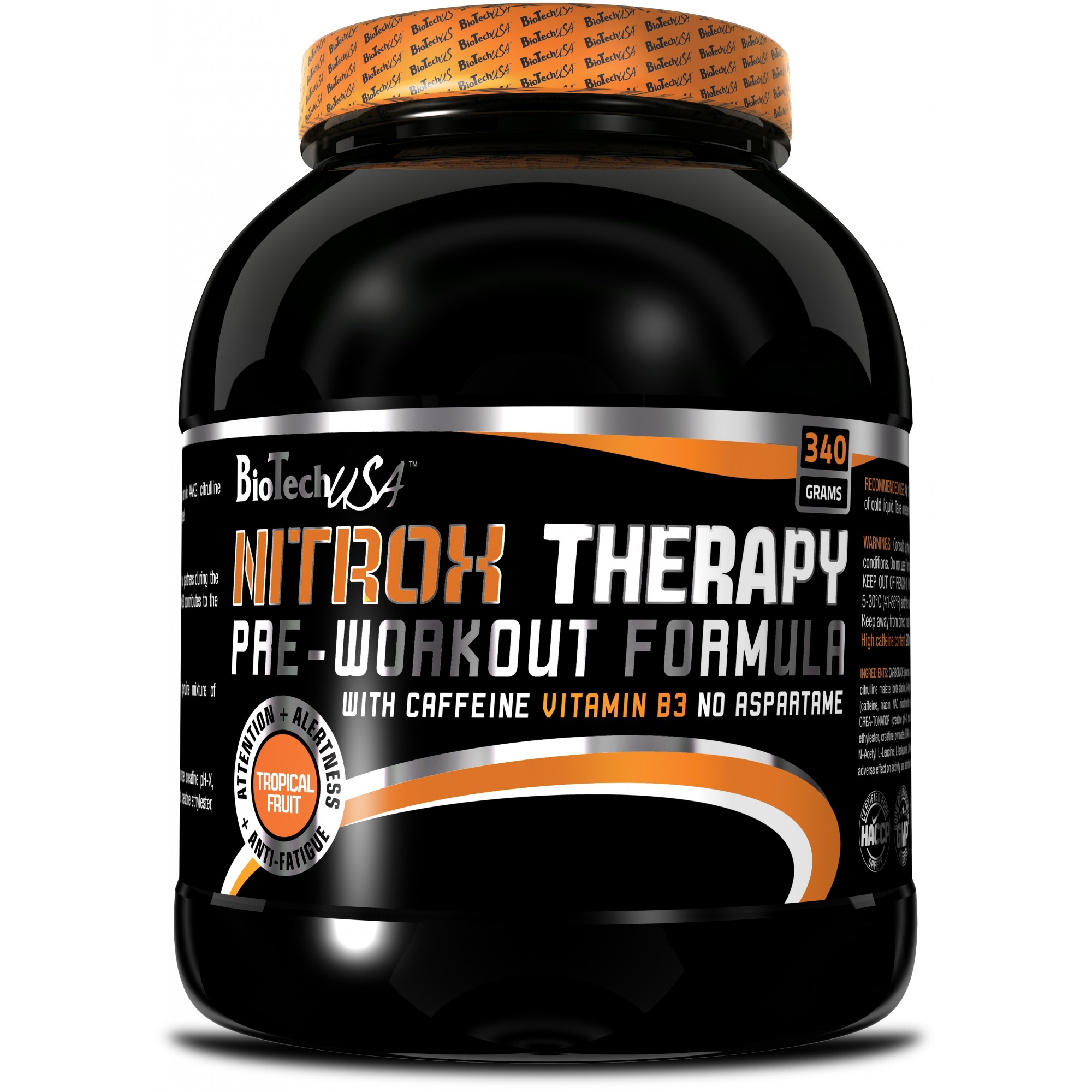 BiotechUSA Nitrox Therapy 340 g /20 servings/ Peach - зображення 1