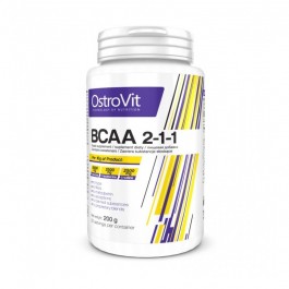 OstroVit BCAA 2-1-1 200 g /20 servings/ Pure