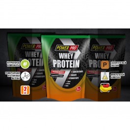 Power Pro Whey Protein 2000 g /50 servings/ Банан земляника