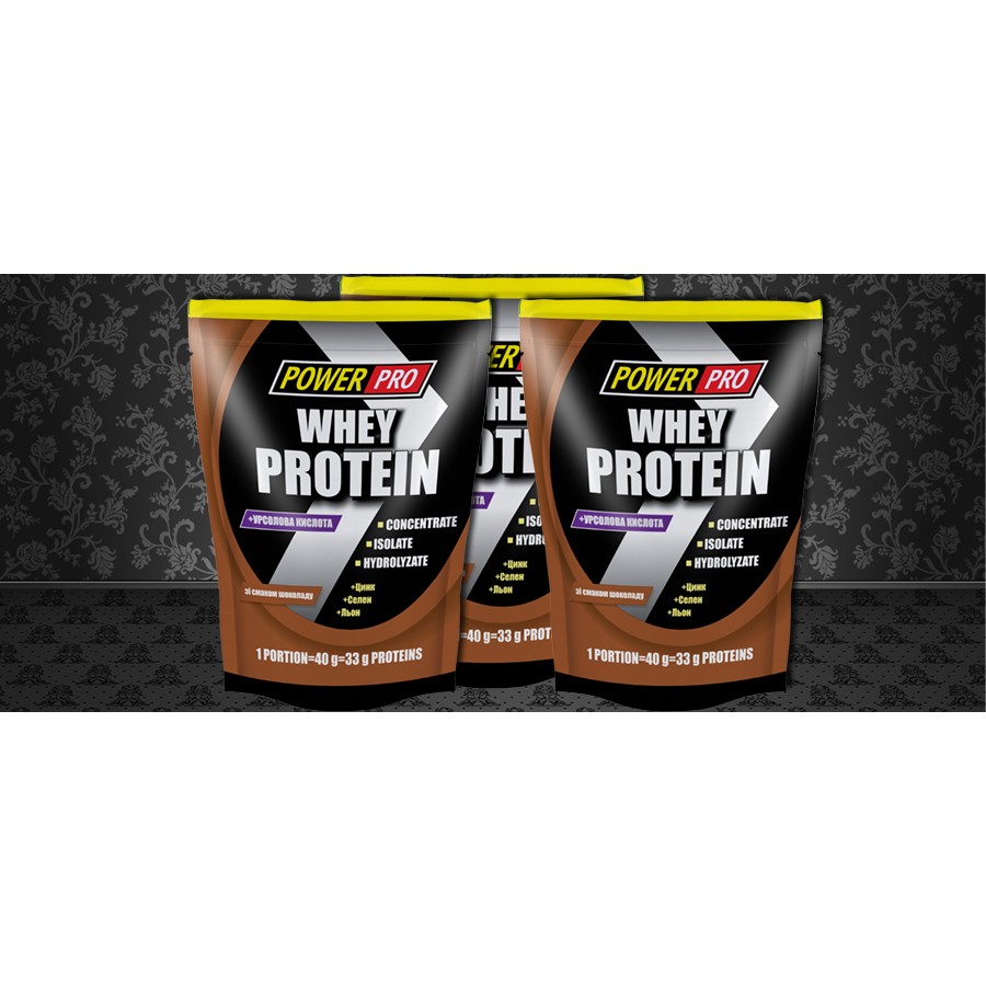 Power Pro Whey Protein 1000 g /25 servings/ Шоколад - зображення 1