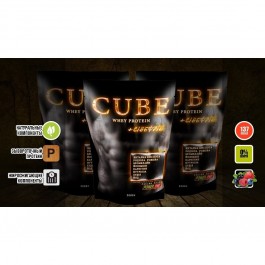 Power Pro Cube Whey Protein 1000 g /25 servings/ Лесная ягода