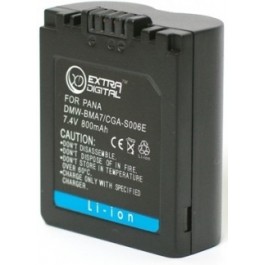 ExtraDigital Аккумулятор для Panasonic S006E - BDP2577