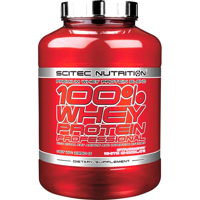 Scitec Nutrition 100% Whey Protein Professional 2350 g /78 servings/ Vanilla - зображення 1