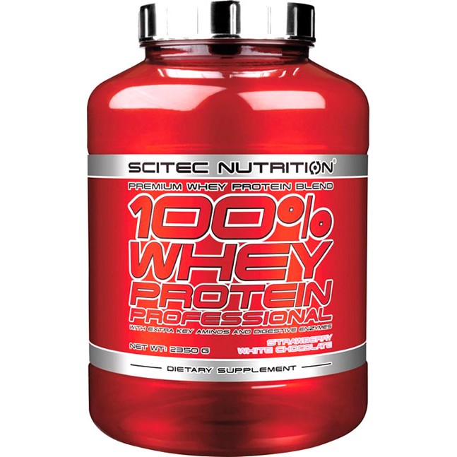 Scitec Nutrition 100% Whey Protein Professional 2350 g /78 servings/ Banana - зображення 1