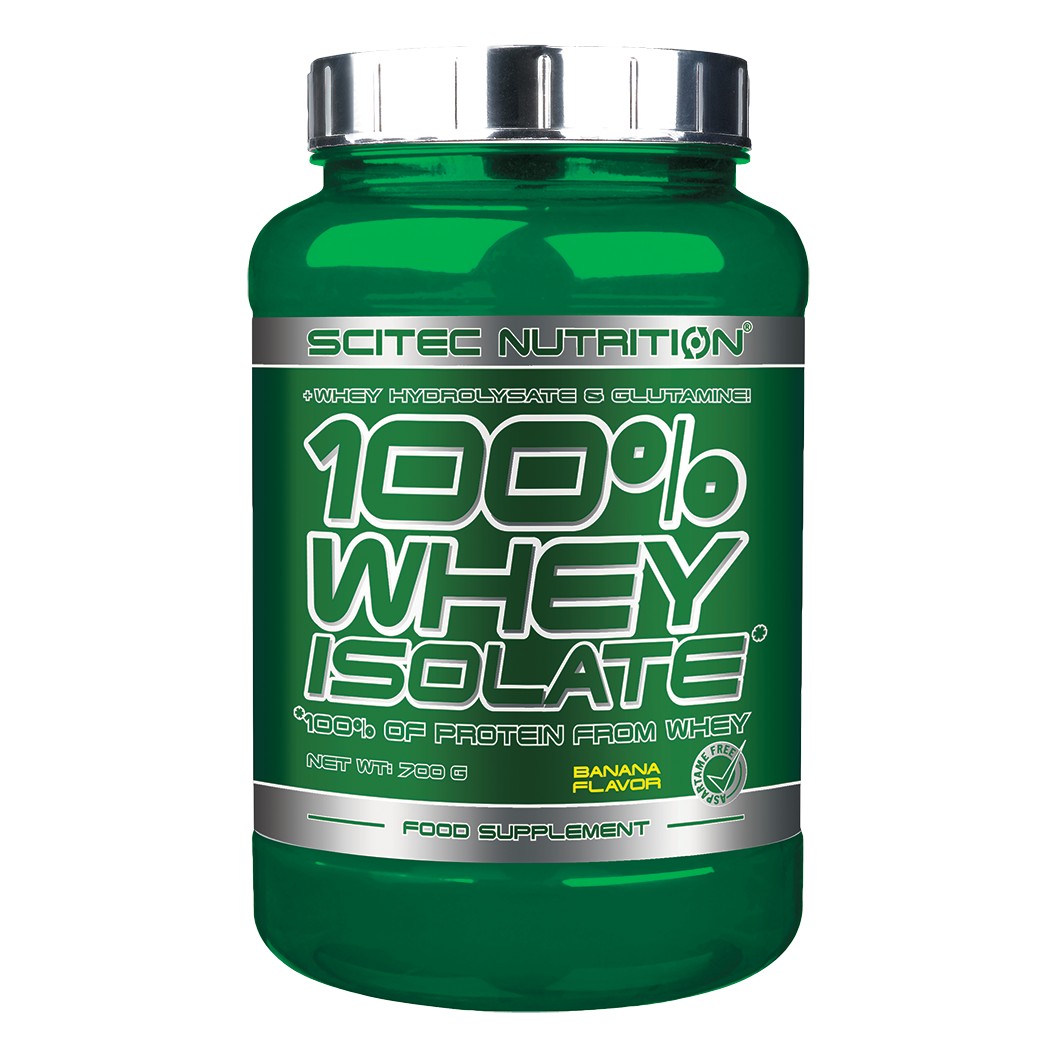 Scitec Nutrition 100% Whey Isolate 700 g /28 servings/ Banana - зображення 1