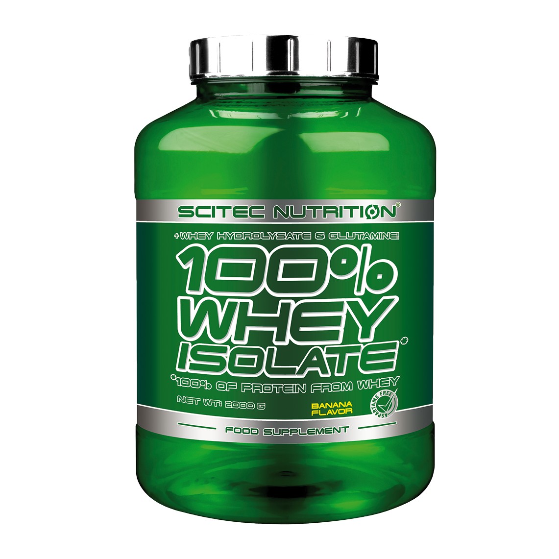Scitec Nutrition 100% Whey Isolate 2000 g /80 servings/ Chocolate - зображення 1