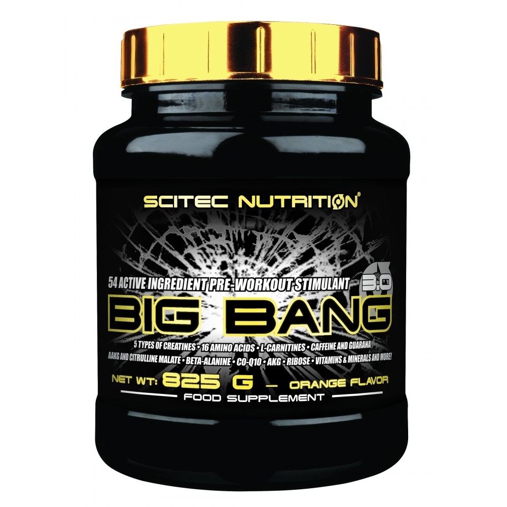 Scitec Nutrition Big Bang 3.0 825 g /25 serving/ Orange - зображення 1