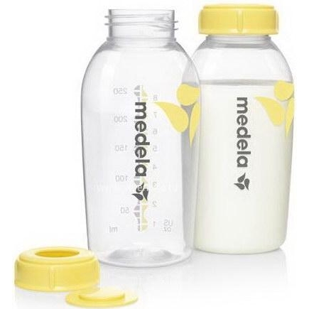 Medela Бутылочки для сбора и хранения молока Breastmilk bottles 250 мл, 2 шт (008.0091) - зображення 1