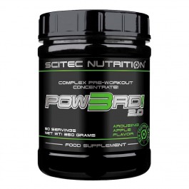 Scitec Nutrition Pow3rd! 2.0 350 g /50 servings/ Apple