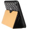 Jisoncase Quilted Leather Smart Case for iPad Mini Black JS-IDM-02G10 - зображення 2