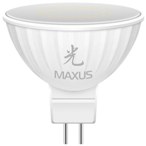 MAXUS 1-LED-404-01 (MR16 4W 4100K 220V GU5.3 AP) - зображення 1
