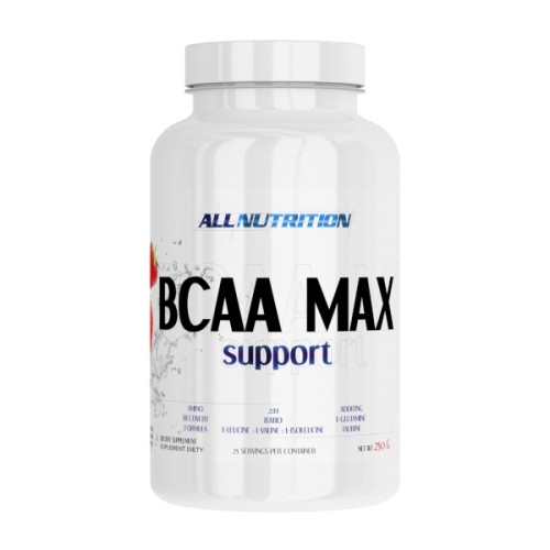 AllNutrition BCAA Max Support 250 g /25 servings/ Black Currant - зображення 1