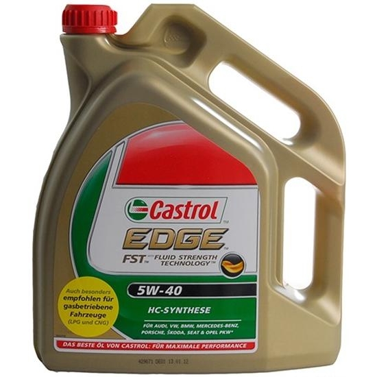 Castrol EDGE FST 5W-40 4л - зображення 1